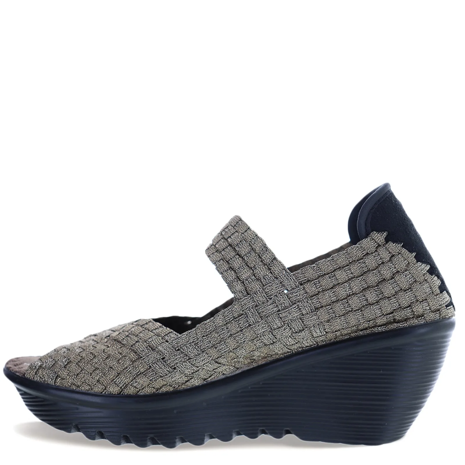 Bernie Mev Wedges|Women's , Halle Sandal Bronze