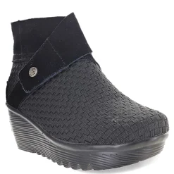 Bernie Mev Boots|Women's , Jacqueline Bootie Black