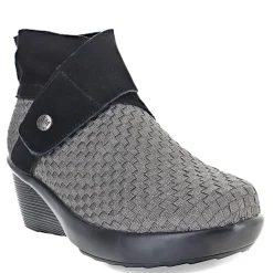 Bernie Mev Boots|Women's , Jacqueline Bootie Gunmetal