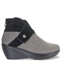 Bernie Mev Boots|Women's , Jacqueline Bootie Gunmetal