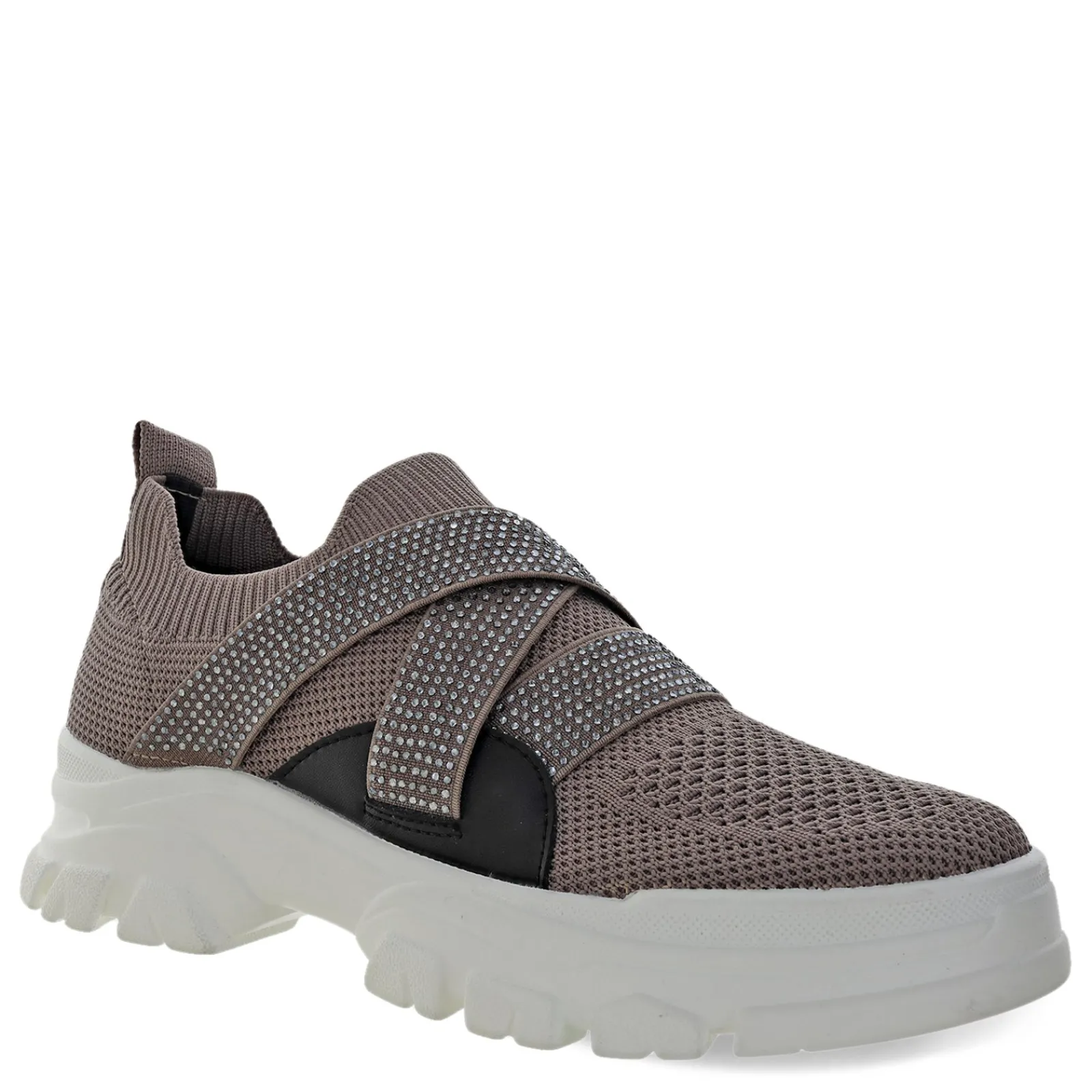 Bernie Mev Sneakers & Athletic|Women's , Lucia Sneaker Smoke