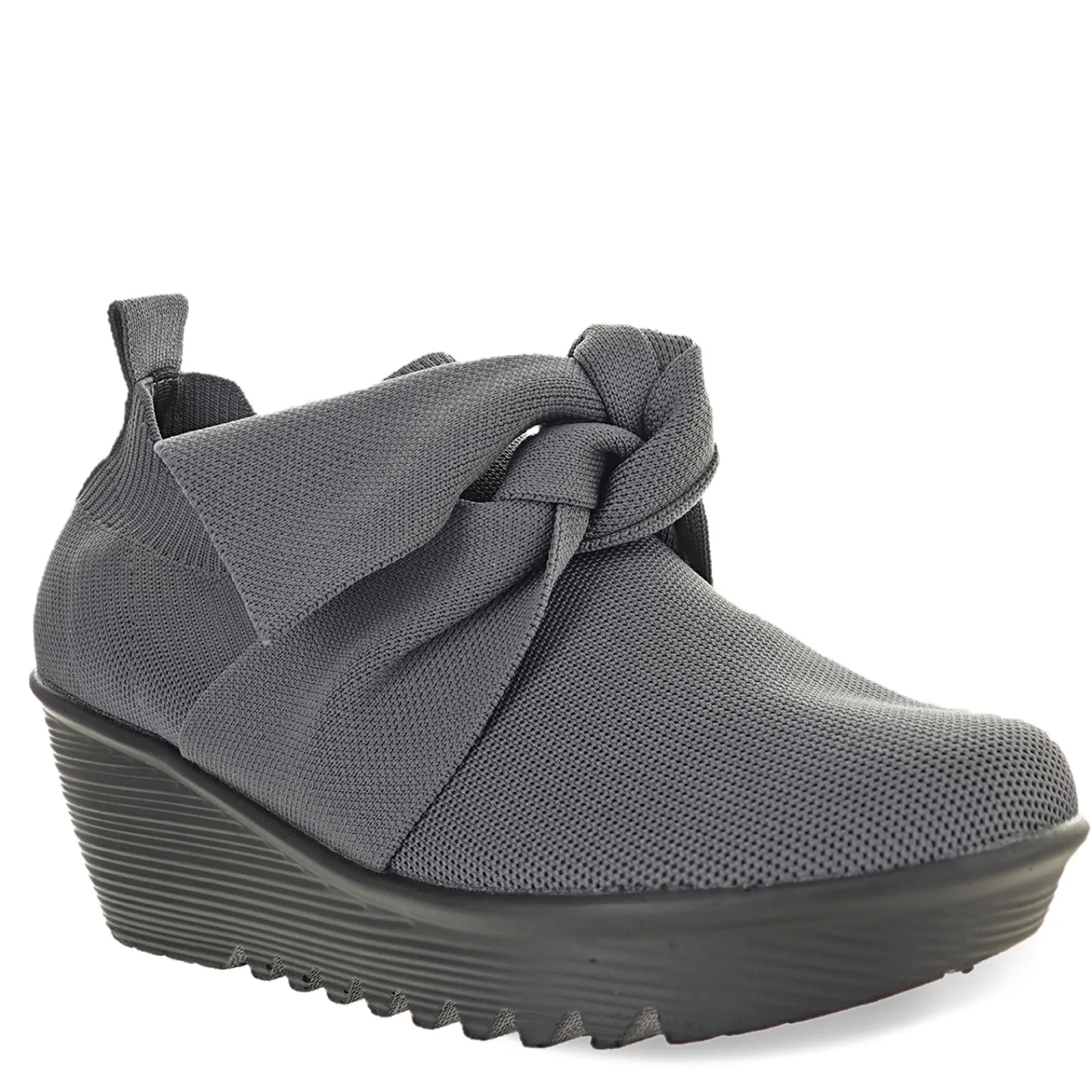 Bernie Mev Slip-On Shoes|Women's , Lulia Serenity Slip-On Dark Grey