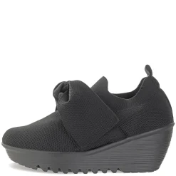 Bernie Mev Slip-On Shoes|Women's , Lulia Serenity Slip-On Black