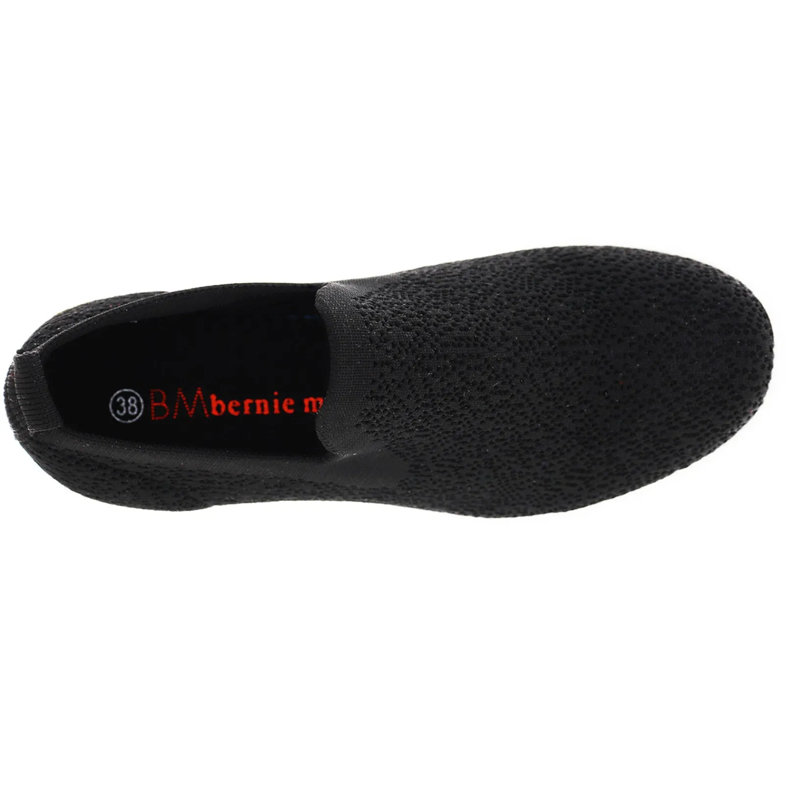 Bernie Mev Sneakers & Athletic|Women's , Orly Slip-On Black Fabric