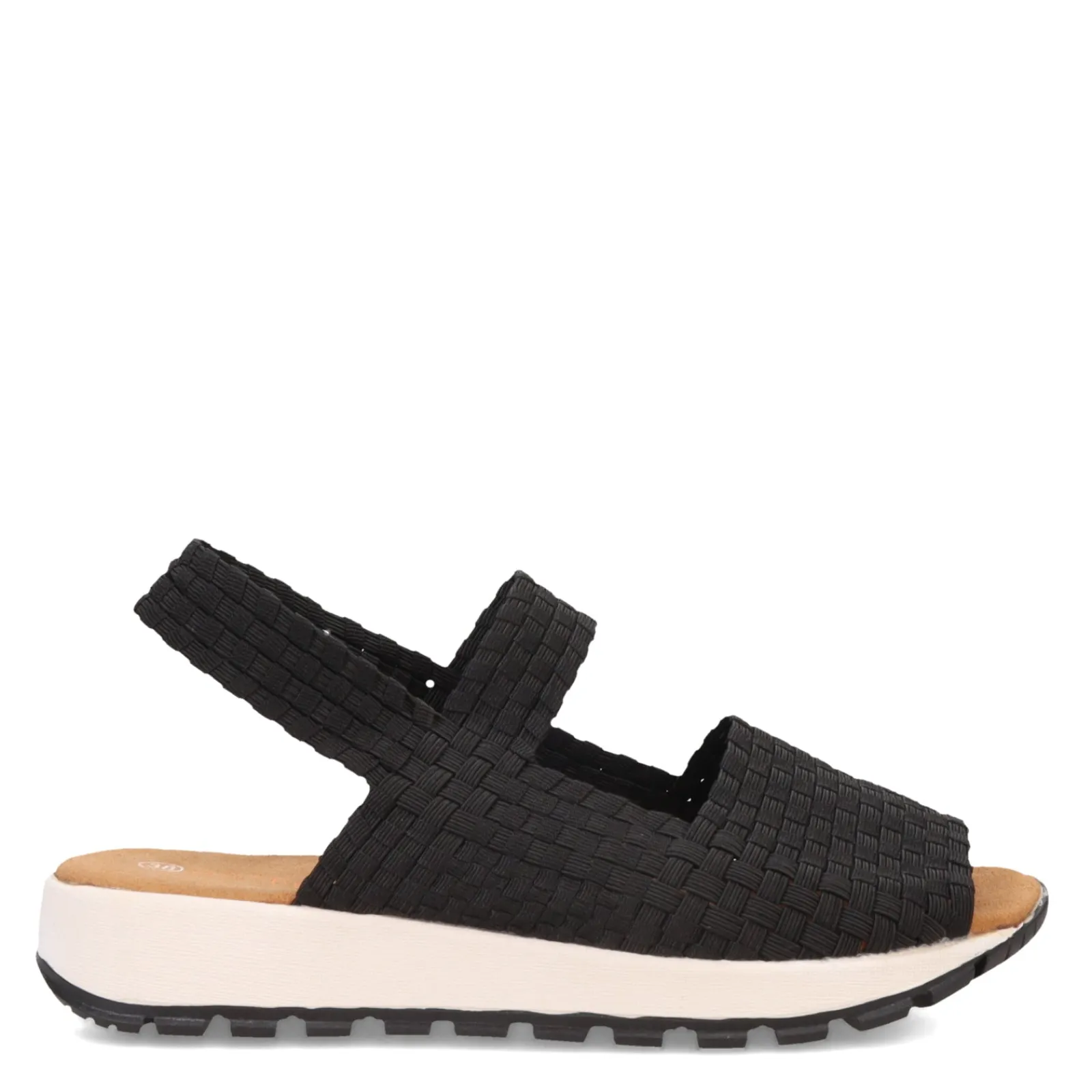 Bernie Mev Wedges|Women's , Tara Bay Sandal Black