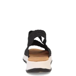 Bernie Mev Wedges|Women's , Tara Bay Sandal Black
