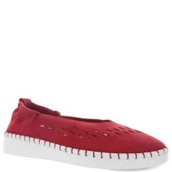 Bernie Mev Slip-On Shoes|Women's , TW180 Slip-On Red