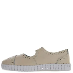 Bernie Mev Flats|Women's , TW75 Slip-On Cream
