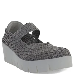 Bernie Mev Slip-On Shoes|Women's , Venti Lulia Slip-On Smoke