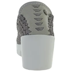 Bernie Mev Slip-On Shoes|Women's , Venti Lulia Slip-On Smoke