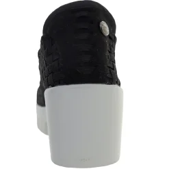 Bernie Mev Wedges|Women's , Venti Lulia Slip-On Black