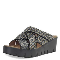 Bernie Mev Wedges|Women's , Venti Martin Sandal Black
