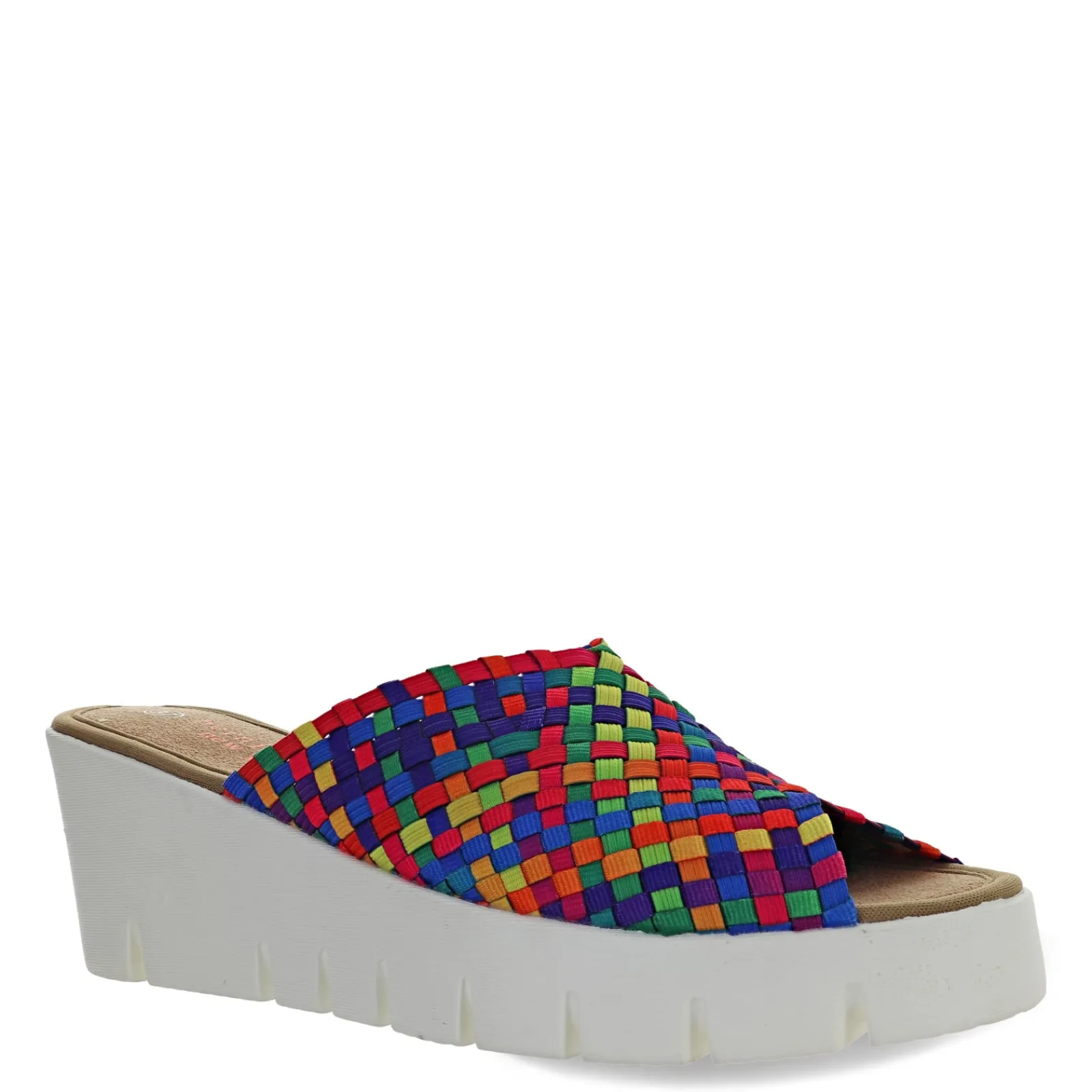 Bernie Mev Wedges|Women's , Venti Summer Sandal Rainbow