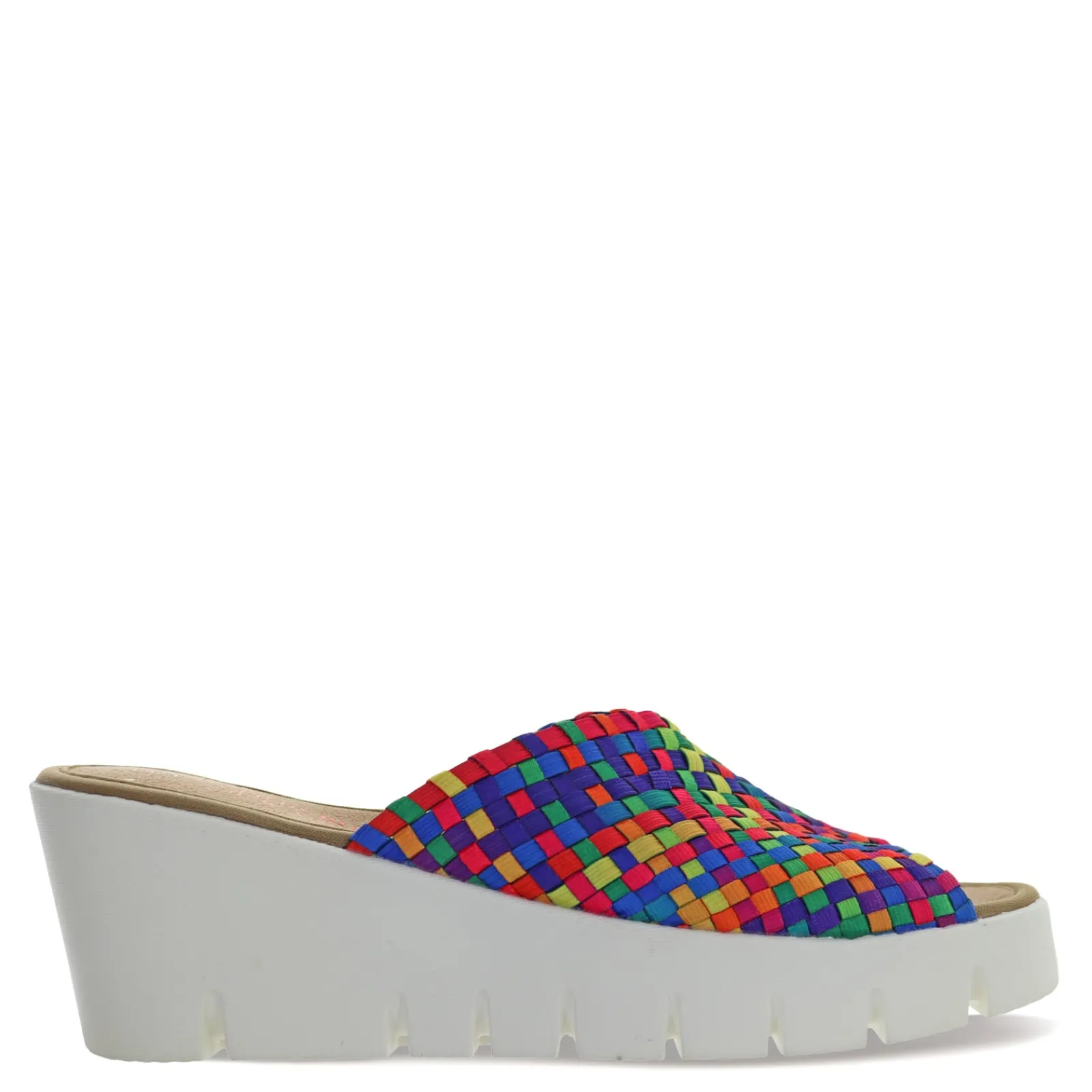 Bernie Mev Wedges|Women's , Venti Summer Sandal Rainbow
