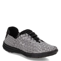 Bernie Mev Slip-On Shoes|Women's , Victoria Slip-On Pewter
