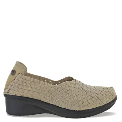 Bernie Mev Slip-On Shoes|Women's , Yael Fly Slip-On Light Gold