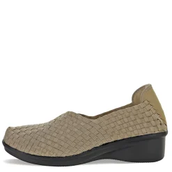 Bernie Mev Slip-On Shoes|Women's , Yael Fly Slip-On Light Gold