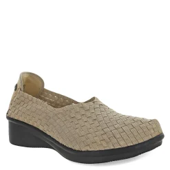Bernie Mev Wedges|Women's , Yael Fly Slip-On Light Gold