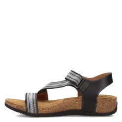 Biza Wedges|Women's , Teagan Sandal Black