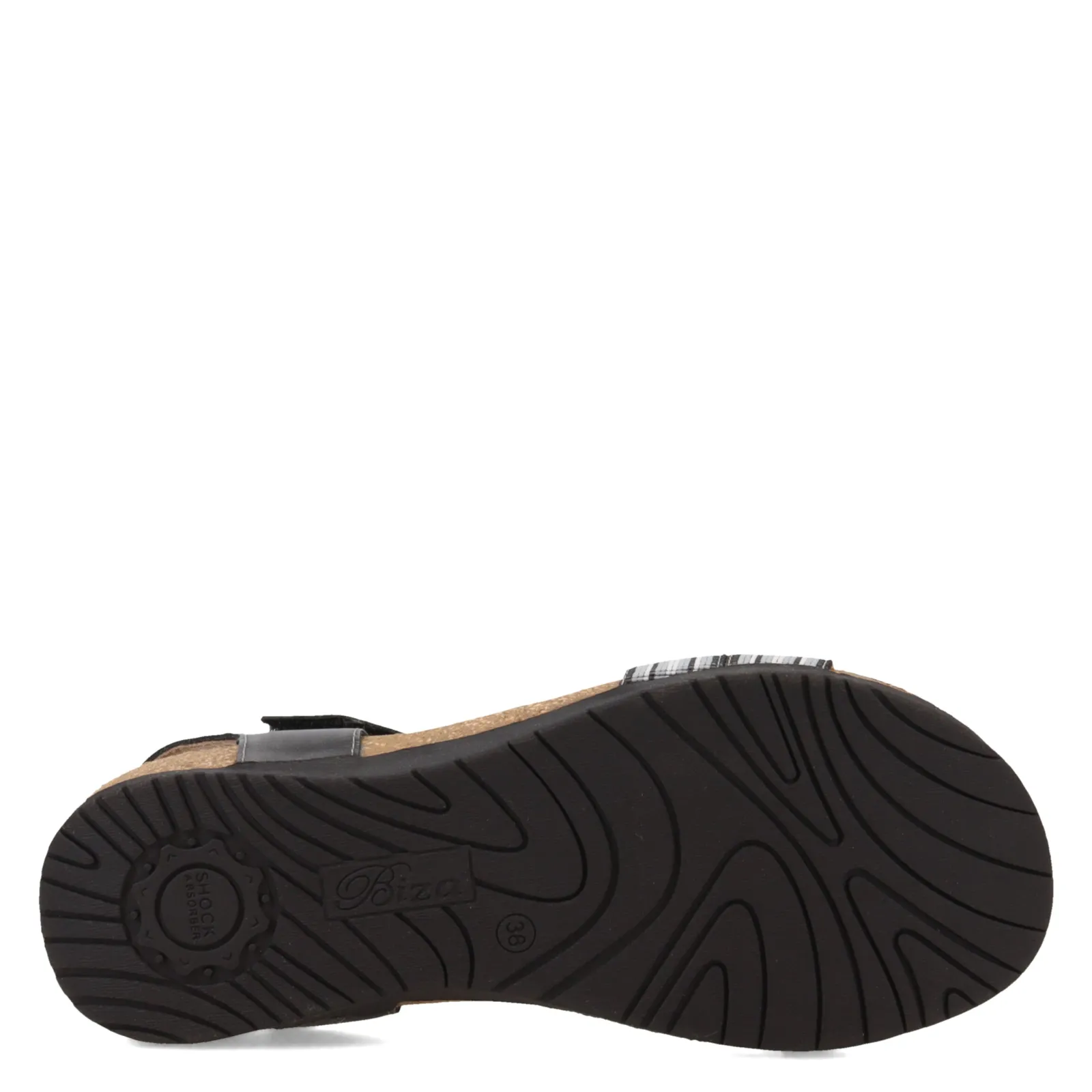 Biza Wedges|Women's , Teagan Sandal Black