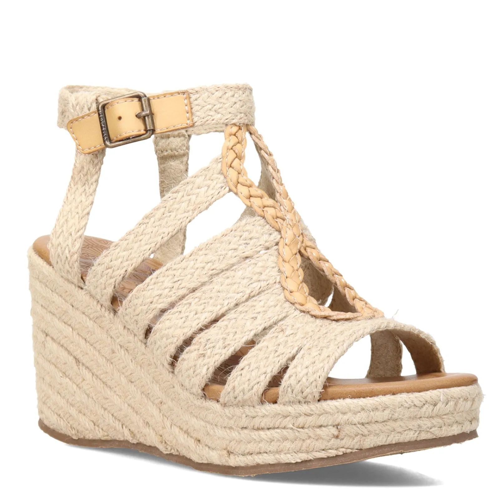 Blowfish Malibu Sandals|Women's , Pazazz Rope Sandal Natural