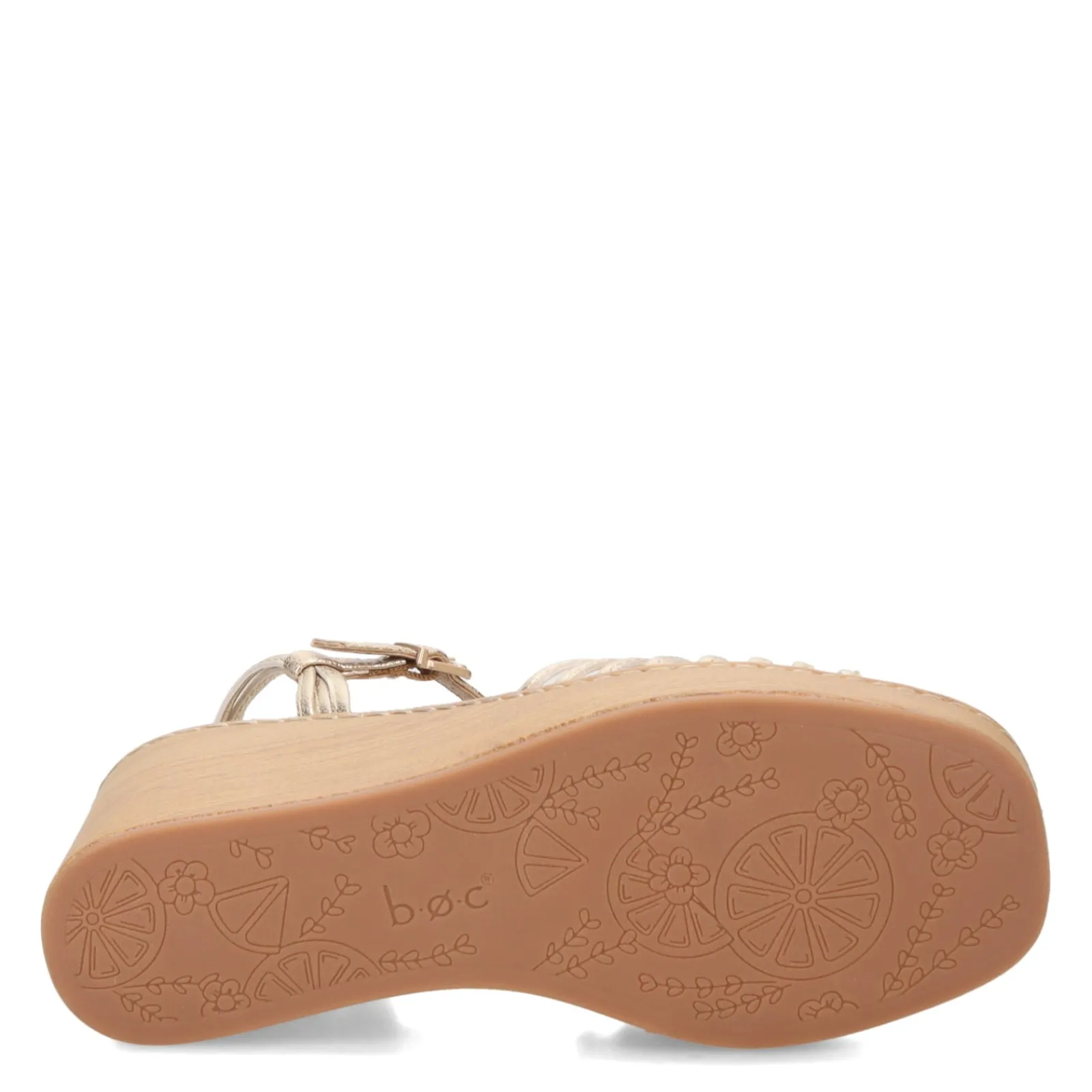 b.o.c Wedges|Women's , Catalina Sandal Champagne