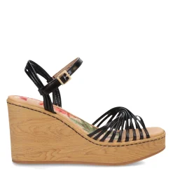 b.o.c Wedges|Women's , Catalina Sandal Black