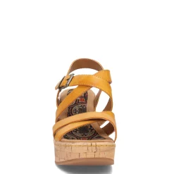 b.o.c Wedges|Women's , Chiana Sandal Yellow