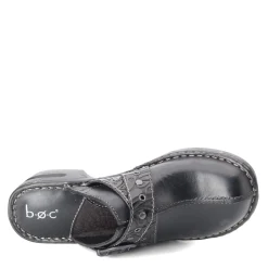 b.o.c Clogs & Mules|Women's , Karley Clog Black Oiled Nubuck
