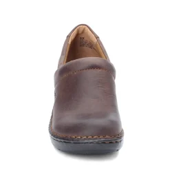 b.o.c Slip-On Shoes|Women's , Peggy Clog Brown Oiled