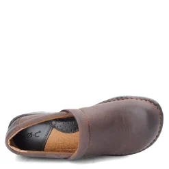 b.o.c Slip-On Shoes|Women's , Peggy Clog Brown Oiled