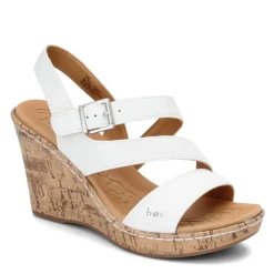 b.o.c Wedges|Women's , Schirra Sandal White