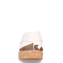 b.o.c Wedges|Women's , Sunny Sandal White