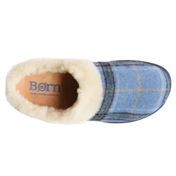 Born Slippers|Women's , Ali Clog Slipper Blue