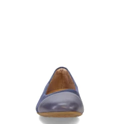 Born Slip-On Shoes|Women's , Batti Flat Navy/Navy Combo