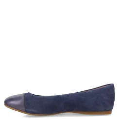 Born Slip-On Shoes|Women's , Batti Flat Navy/Navy Combo