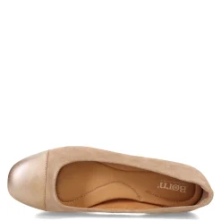 Born Flats|Women's , Batti Flat Taupe/Bronze