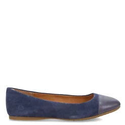 Born Flats|Women's , Batti Flat Navy/Navy Combo