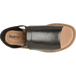 Born Sandals|Women's , Cove Modern Sandal Black Leather