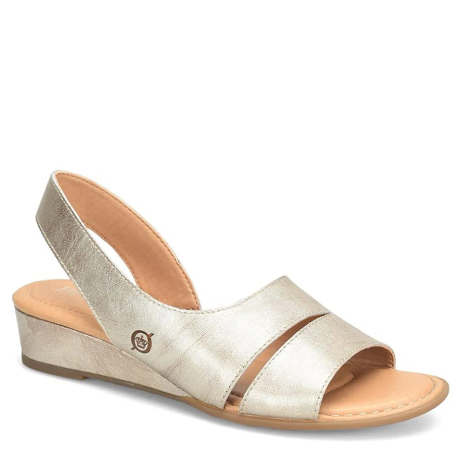 Born Sandals|Women's , Crista Sandal Light Gold