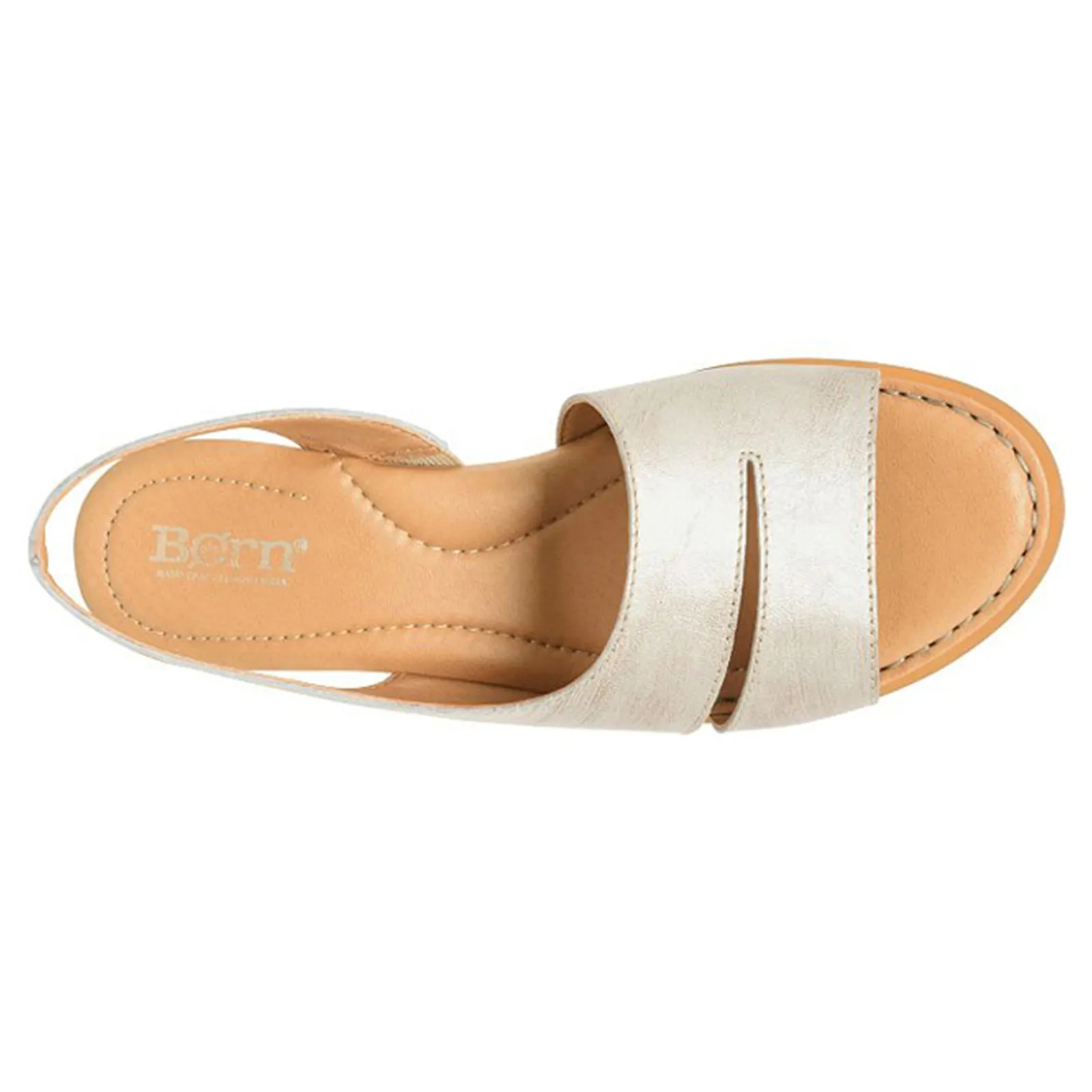 Born Sandals|Women's , Crista Sandal Light Gold