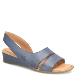 Born Wedges|Women's , Crista Sandal Navy