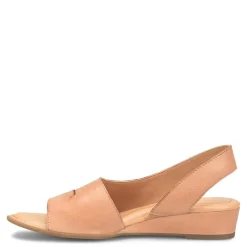 Born Wedges|Women's , Crista Sandal Natural