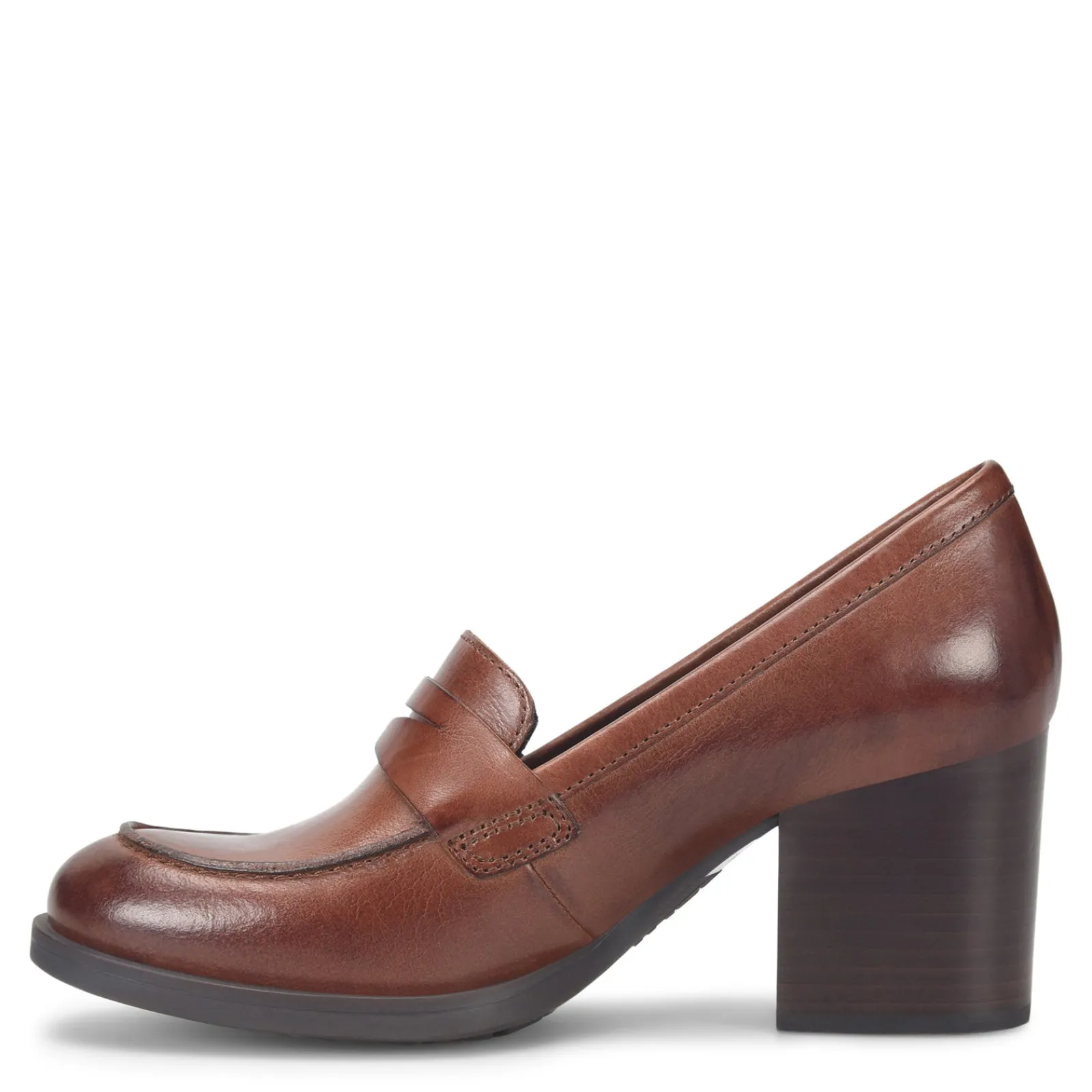 Born Loafers|Women's , Holliston Loafer Pump Brown