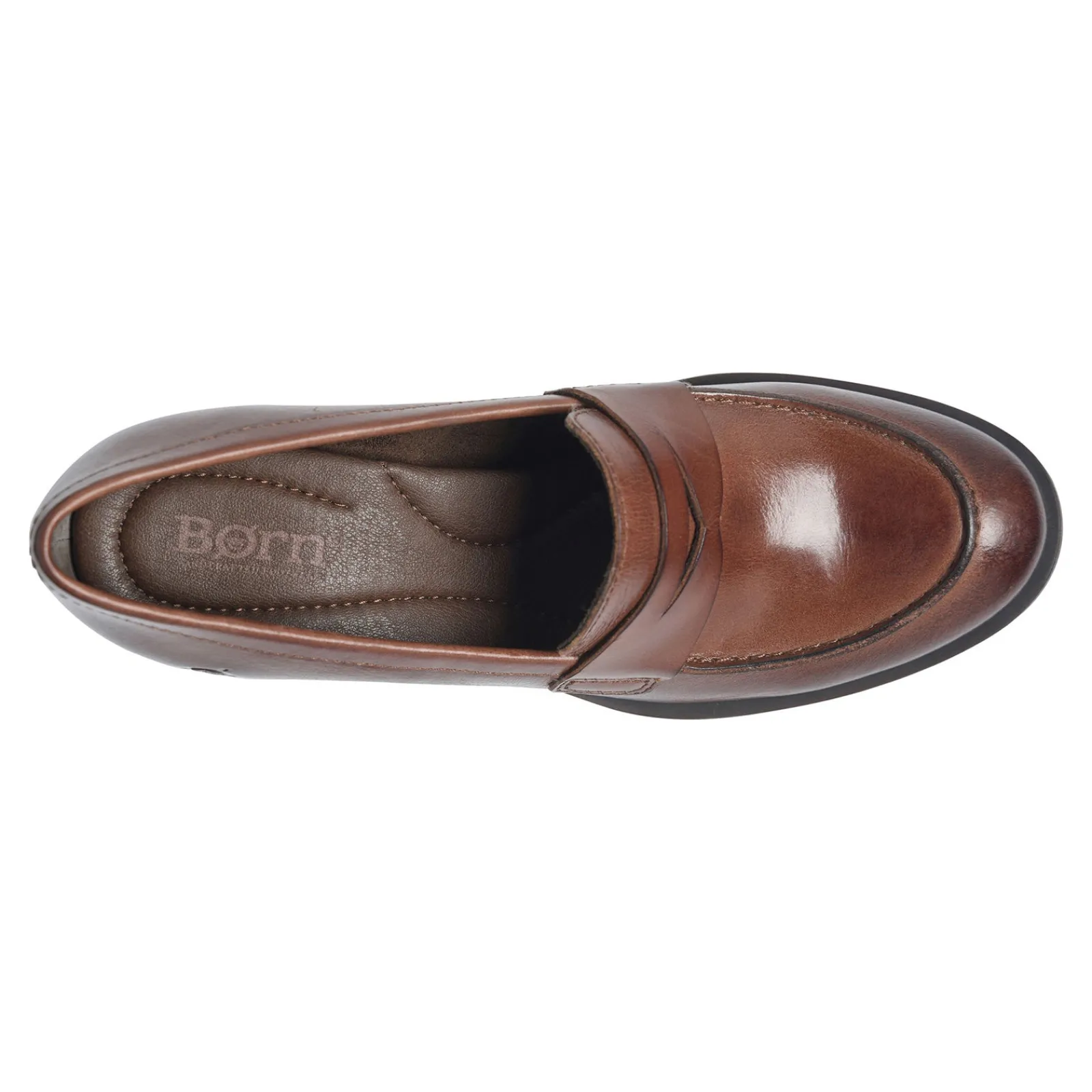 Born Loafers|Women's , Holliston Loafer Pump Brown