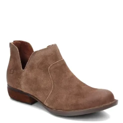 Born Boots|Women's , Kerri Ankle Boot Taupe Distressed