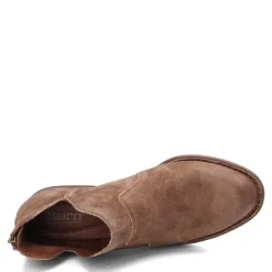 Born Boots|Women's , Kerri Ankle Boot Taupe Distressed