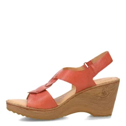 Born Wedges|Women's , Nina Sandal Rust