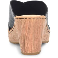 Born Wedges|Women's , Nora Sandal Black