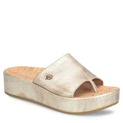 Born Sandals|Women's , Sharr Sandal Light Gold